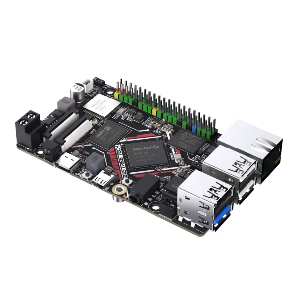 BigTreeTech PI 2 CB2 development board with ports, connectors, and components for DIY electronics projects.