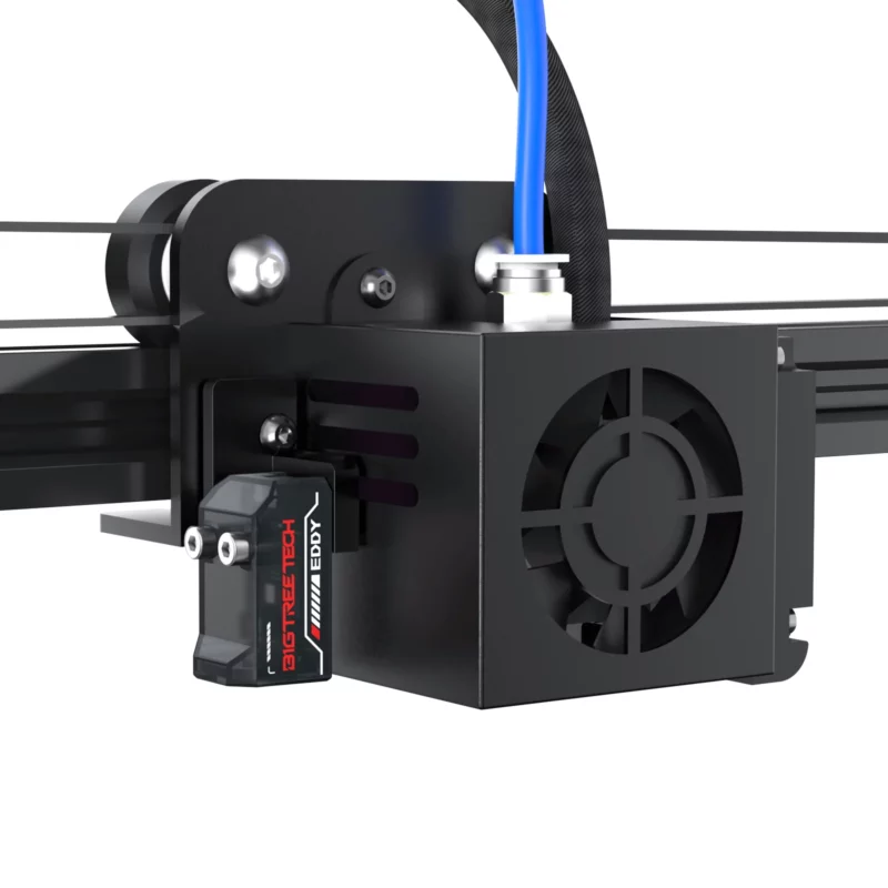 BigTreeTech Eddy: 3D printer hotend with fan and extruder. BigTreeTech Eddy for improved 3D printing performance.