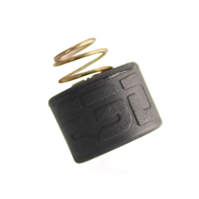 Revo HeaterCores: Black rubber part with a golden spring, Revo HeaterCores