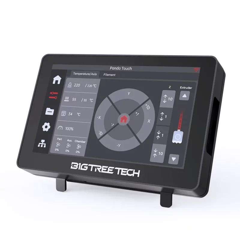 PandaTouchimage_8.webp Panda Touch V1.1.1 touchscreen control panel for 3D printers, featuring wireless control and temperature display