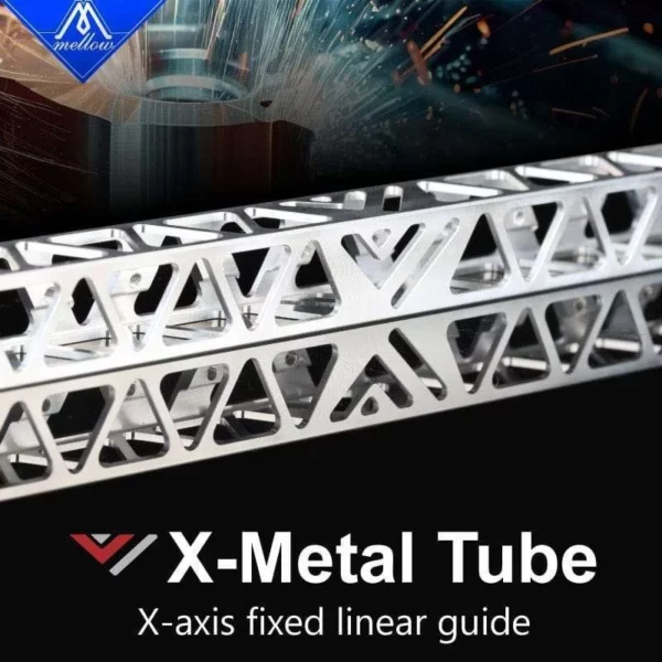 Mellow VZBOT X-Gantry Rail Square Tube Lightweight for VzBoT 235/330. A VZBot X-Gantry rail