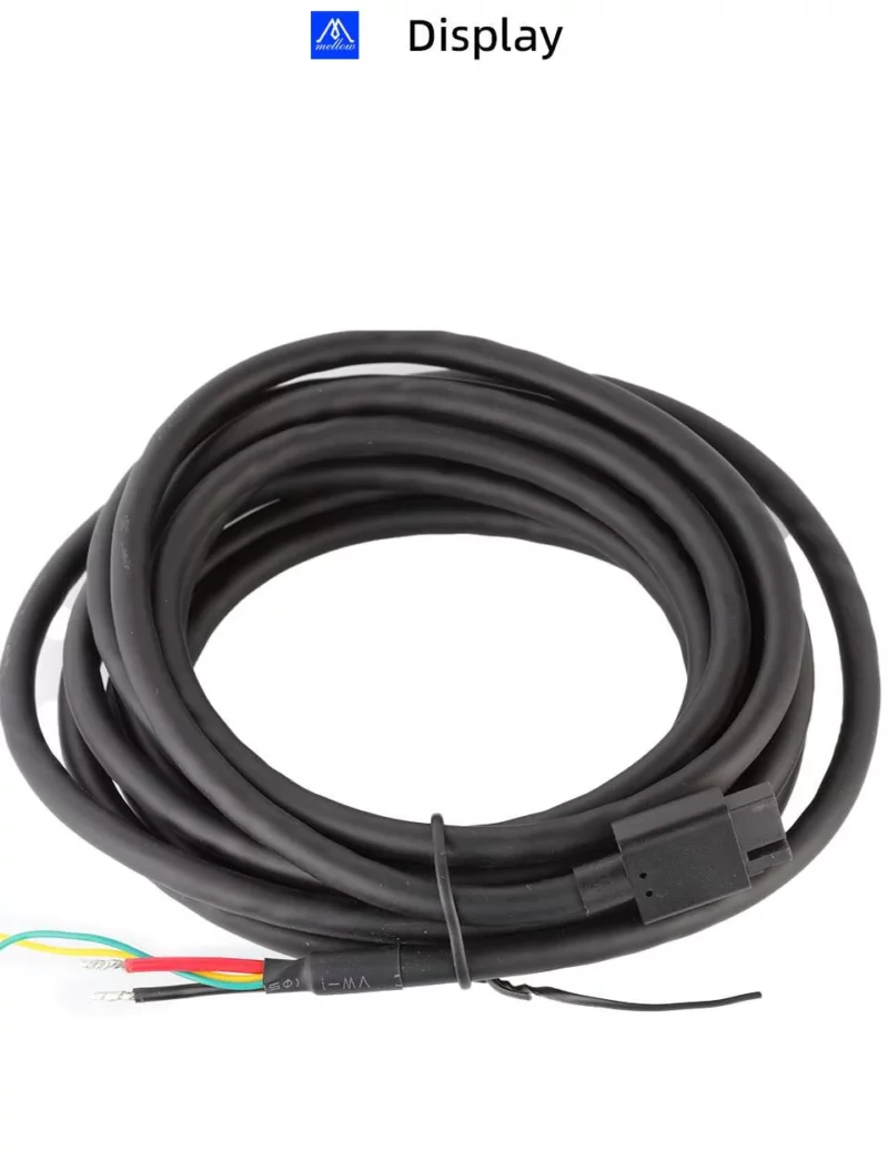 Scd2e184d1c4e49af95611ddd674cd3f1Q.webp Mellow 3M CAN Cable For Sht 36 V2 or SB2040: Black coiled cable with connector for 3D printer display