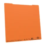 BIQU CryoGrip Pro Glacier Buildplate: Orange 3D printer build surface with PETG & PLA compatibility.