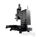 Rat Rig Mill: Black CNC milling machine with a sturdy frame, ideal for precision cutting and fabrication projects.