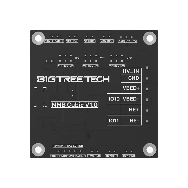 MMB Cubic V1.0 Expansion Board: PCB with various connection ports for 3D printer upgrades