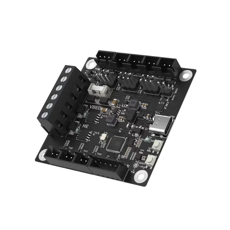 MMB Cubic V1.0 Expansion Board: Black circuit board with various connectors and components for 3D printer control.
