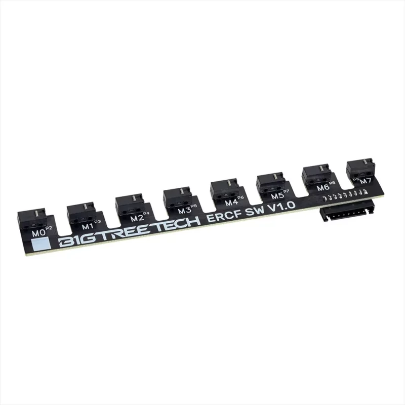 BIQU ERCF V2 Multi-Color Printing Kit switch board with multiple connectors for 3D printing.