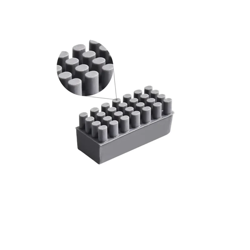 download (3) Panda Brush PX Panda Purge Shield Nozzle Wiper: Gray plastic brick with cylindrical studs. Panda Brush PX, Panda Purge Shield Nozzle Wiper
