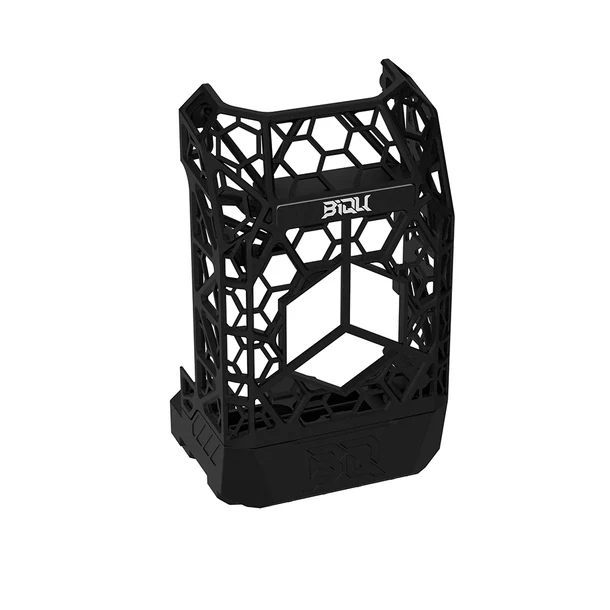 6_23897cfe 5000 45c1 B482 63256b96b711 BIQU Panda Jetpack V2: Black, lightweight, open-frame housing with honeycomb design.