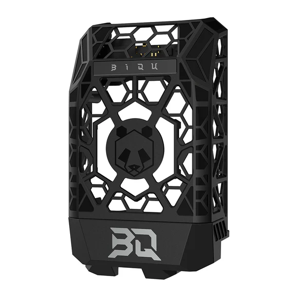 Panda_Jetpack_V2_ 05_3453340d 28f0 4b9a 82a8 9fe0cdc7579e Black Panda Jetpack V2 with panda design and BIQU logo.