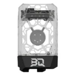Panda_Jetpack_V2_ 08_a3cfbfd8 0f83 4267 Ba27 0b8a53ca59d2 BIQU Panda Jetpack V2: 3D printer part with clear enclosure and BIQU logo on the base.