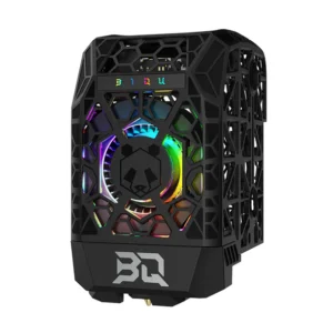 Panda Jetpack V2 gaming phone cooler featuring RGB lighting and a panda design.