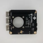 ToqueCAN circuit board with USB ports, labeled connectors for 5V, 24V, GND, FAN, and RGB