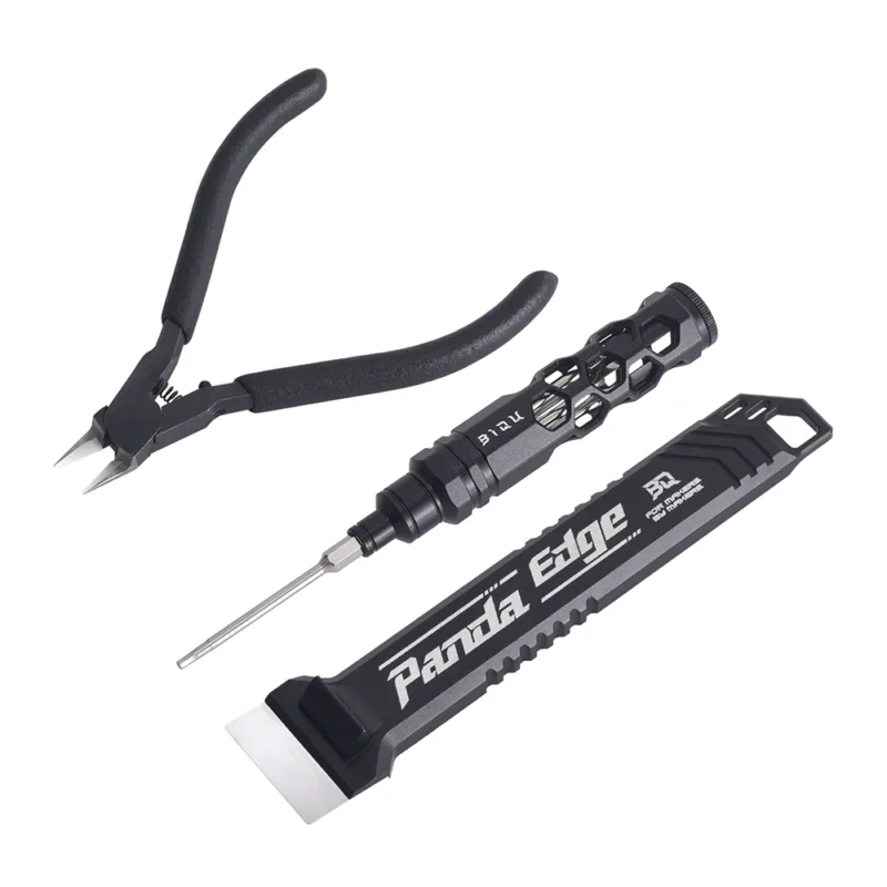 BIQU Sidekick Tool Kit Essential: Includes wire cutters, screwdriver, and scraper for 3D printer maintenance.