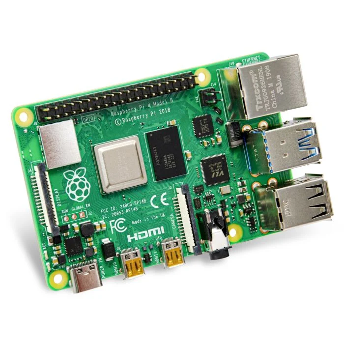 Pi 4 2_1_41 Raspberry Pi 4 Model B 4GB: Single-board computer for DIY electronics, programming, and embedded systems projects.