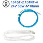 NF-Crazy Hotend: 24V 50W heater cartridge (6*18mm) with blue and white wires.