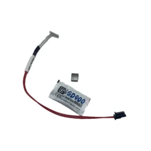 Ceramic Heating Kit_Rapido Plus 2 & Rapido 2F (Updated) with heater, thermal paste, and connector.