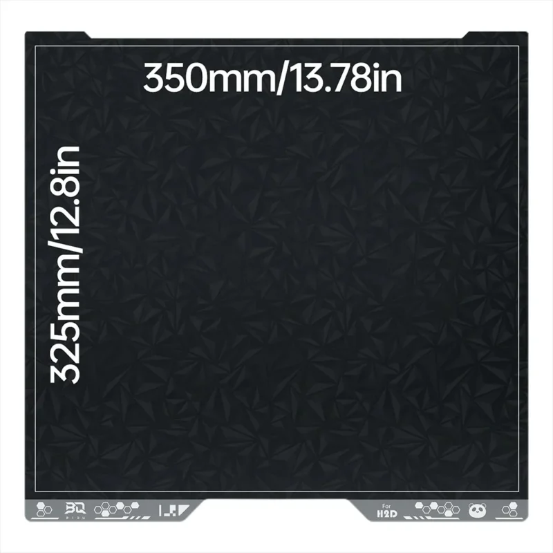 BIQU Panda Buildplate Designer PEO+PET, 350mm x 325mm 3D printer build plate