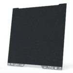BIQU Panda Buildplate Designer PEO+PET, a textured black 3D printer build surface.