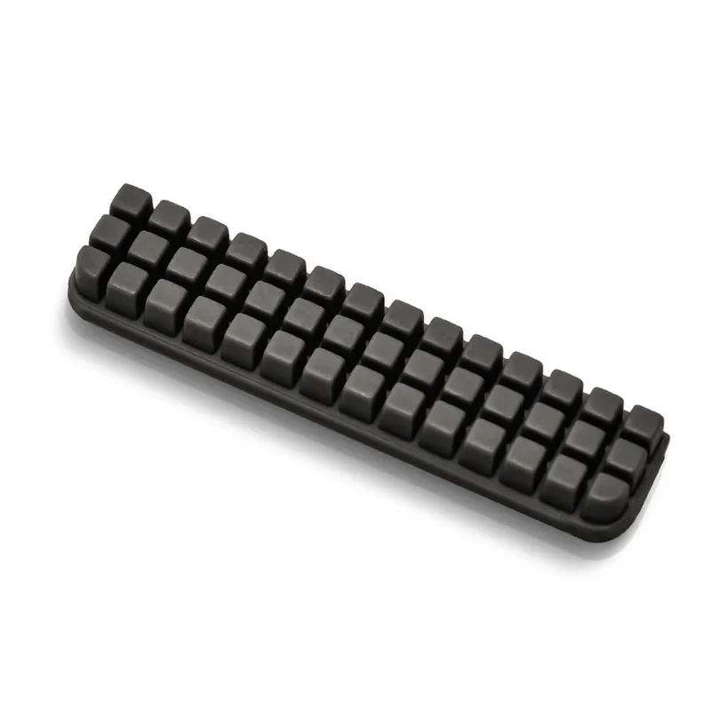 Panda Nozzle Brush for Bambu Lab A1 Printer, black rubber grip with textured cleaning bristles. Panda Nozzle Brush for Bambu Lab A1 Printer, black rubber grip with textured cleaning bristles.