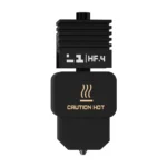 BIQU Panda Juicer hotend HF.4 with "CAUTION HOT" text