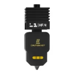 BIQU Panda Juicer hotend with HF.4 branding and "CAUTION HOT" warning