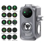 Creator Knomi Hi 3D printer accessory with status icons for bed heating, leveling, and printing.