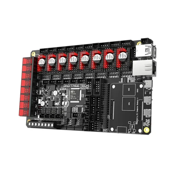 BIGTREETECH Manta M8P control board with multiple stepper motor drivers and ports