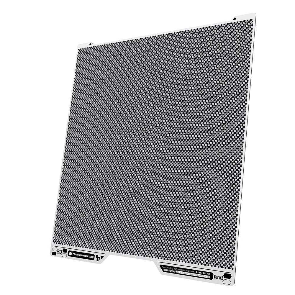 High-precision vision encoder calibration plate